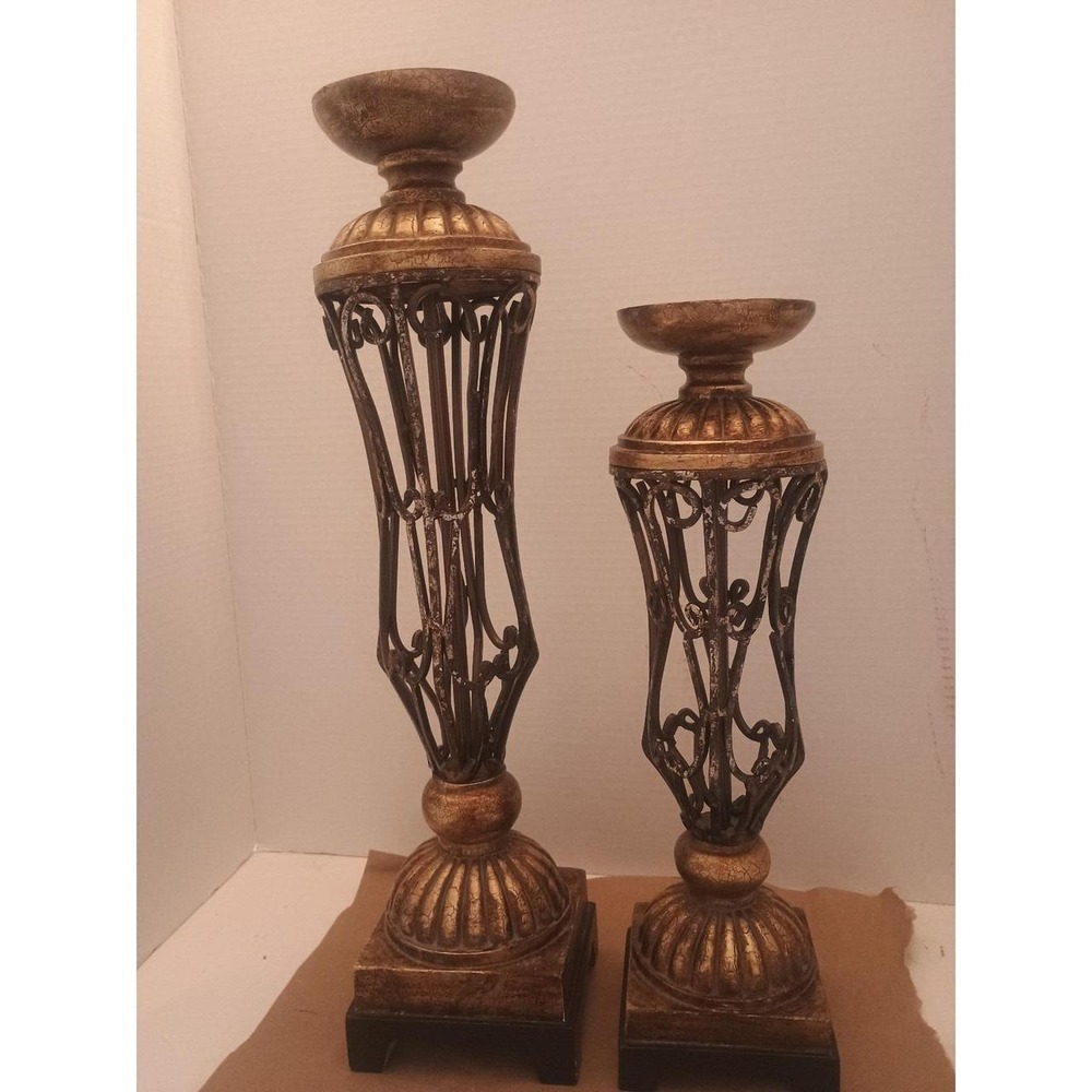 Metal Candle Holders